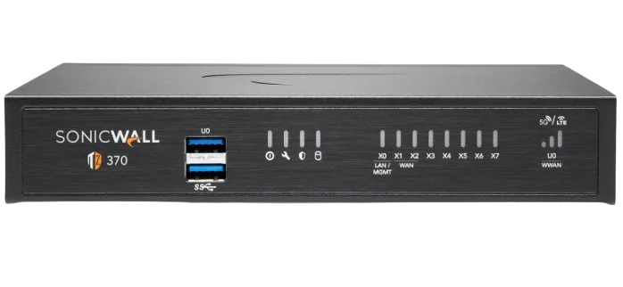 SonicWall TZ370 Yeni Nesil Güvenlik Duvarı